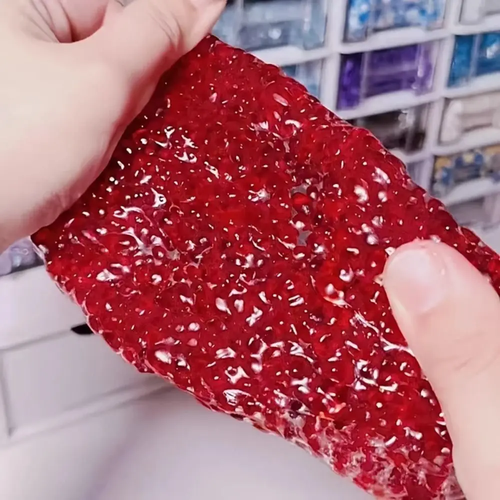 Balle anti-Stress créative artisanale en forme de grenade, jouet de farces Durable TPR, Fruits amusants, jouet à presser, cadeaux de fête