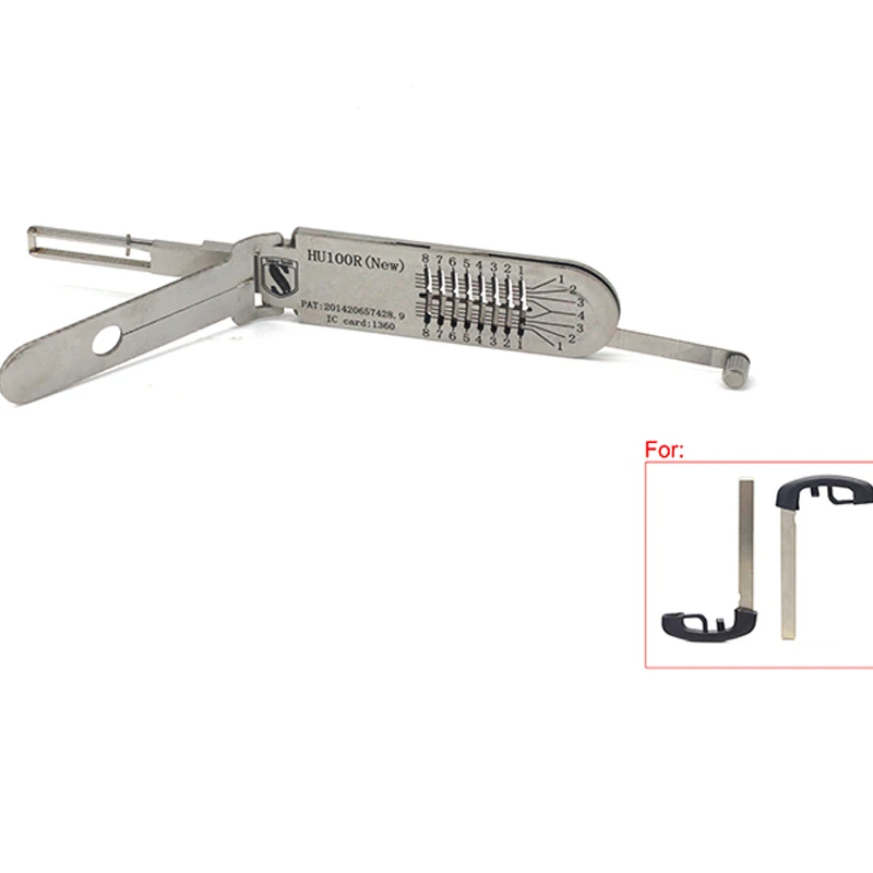 Super Auto Tools HU100R V.2 for  Cars Decoder and Pick Similar As LISHI China Supplies Lo cksmith   Pick