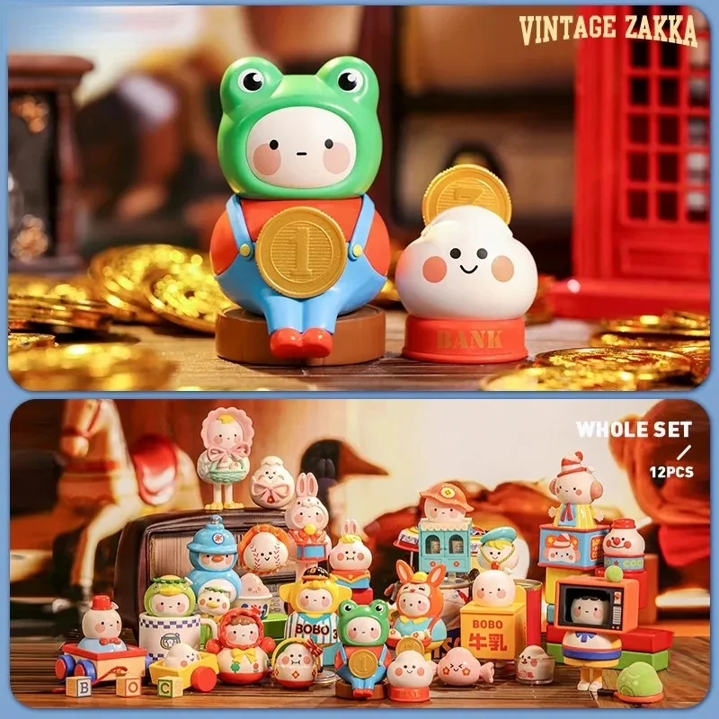 BOBO COCO винтажная серия ZAKKA, аниме-фигурка, сумка-угадай, орнамент, фигурки, домашний декор, настольные куклы, модель, подарок