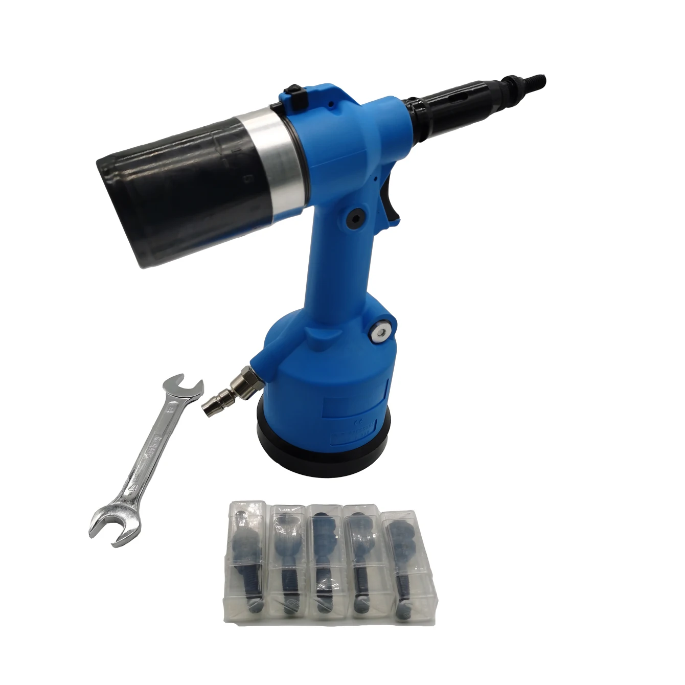 Professional Pneumatic Rivet Nut Gun Quick-Change Mandrels,Industrial Grade Adjustable Speed Air Rivnut Gun, Tools and Equipment