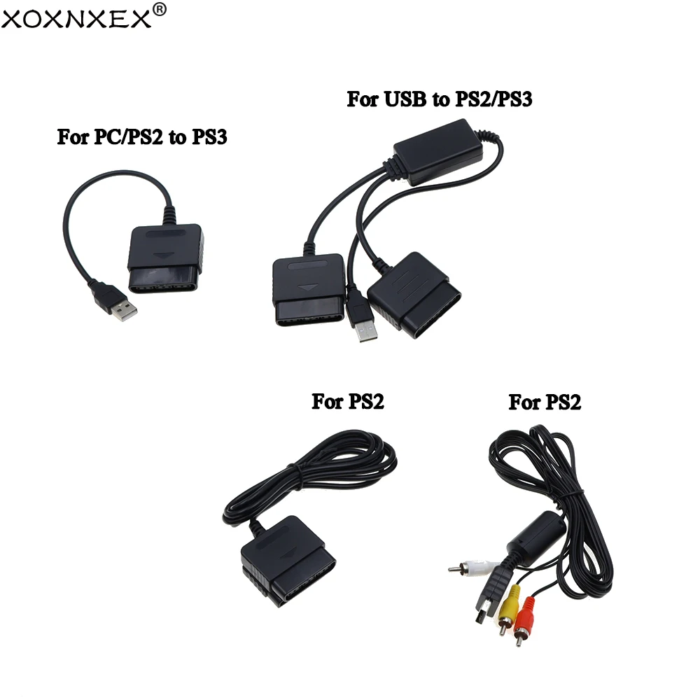 PS2 액세서리 연장 케이블 길이 1.8M PS2 핸들 연장 케이블 및 변환 케이블 핸들 연장용