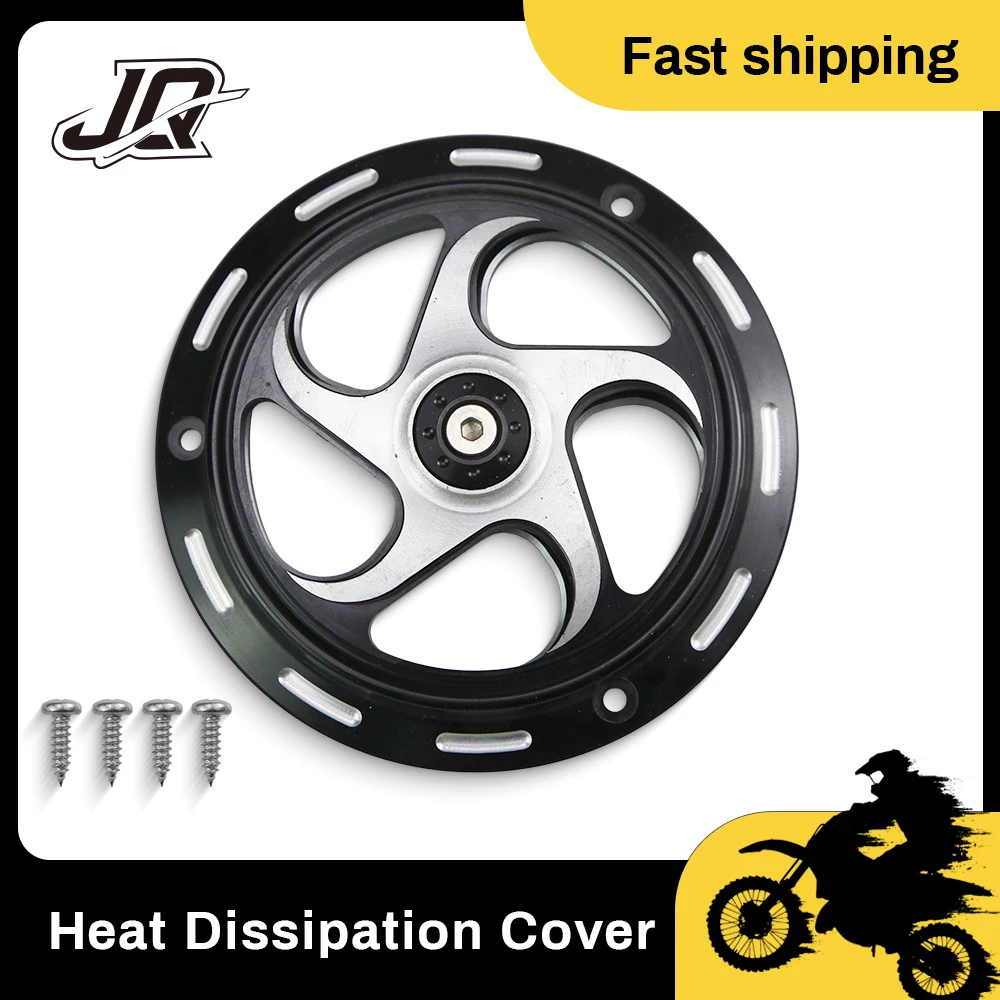 

Motorcycle CNC Aluminum Engine Rotating Cooling Fan Cover Air Inlet Radiator Guard For Vespa Sprint Primavera 150 2013 2023