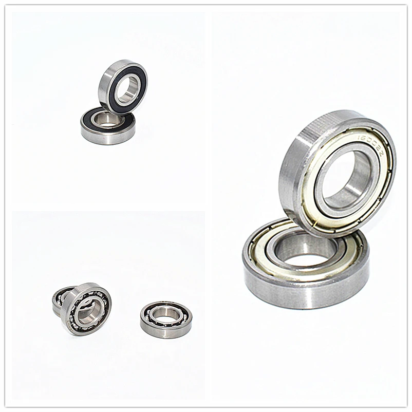 16002 16002ZZ 16002RS 15*32*8(mm) 1Piece bearing  ABEC-5 metal sealing type chrome steel deep groove bearing