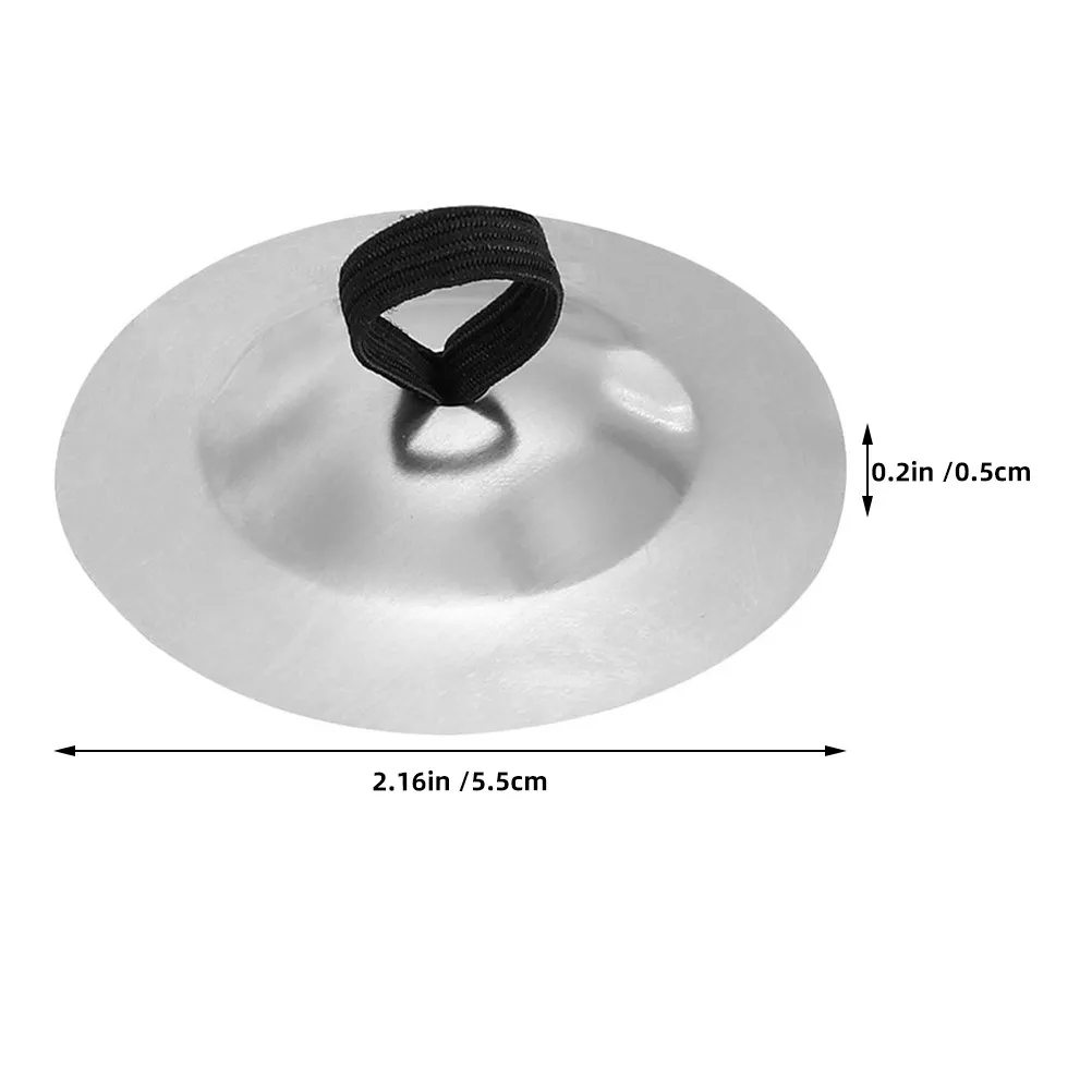 4Pair Mini Brass Finger Cymbals Belly Dancing Finger Dance Practice Performance Musical Instrument Party Dancer - view 5