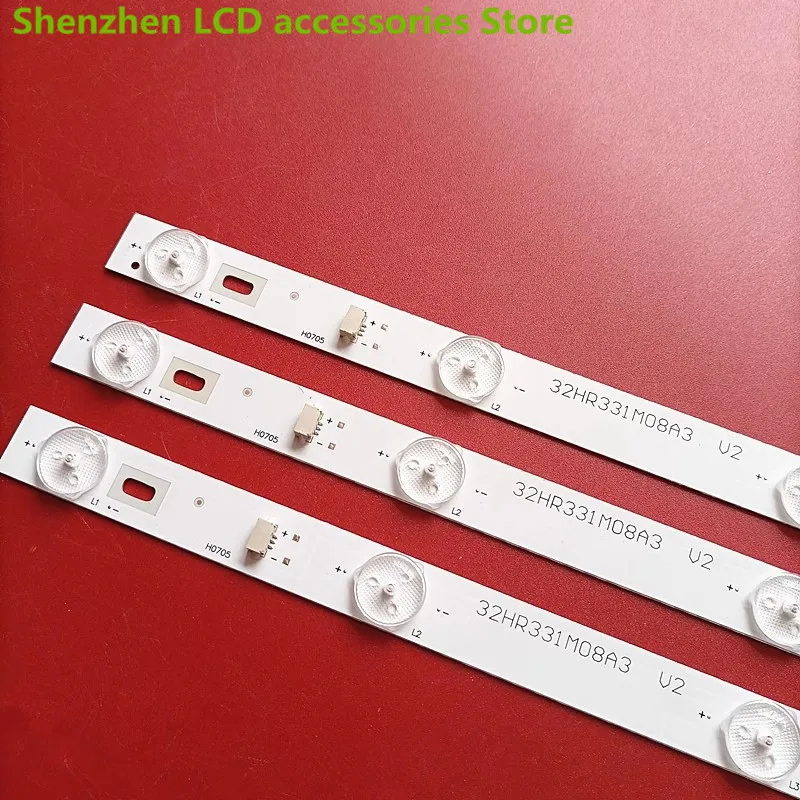 الأصلي ل 32 بوصة B32A380 L32F1600B L32B2810 LE32D99 32HR331M08A3 588 مللي متر 8LED 3 فولت 100% جديد LED الخلفية قطاع