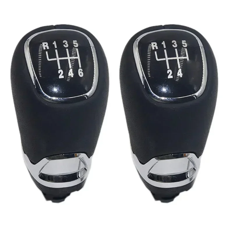 Gear Shift Knob Lever Leather Gearbox Stick Shifter For Skoda Superb Fabia Roomster Octavia Yeti Kamiq Karoq Rapid Scala Handle