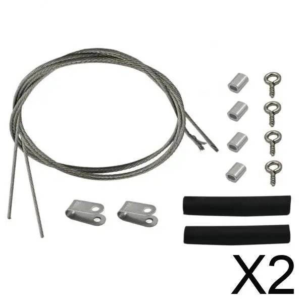 

1 12 Scale RC Car Steel Rope Metal Modified Accessories for MN90 MN91 Climbing Truck Model DIY Parts