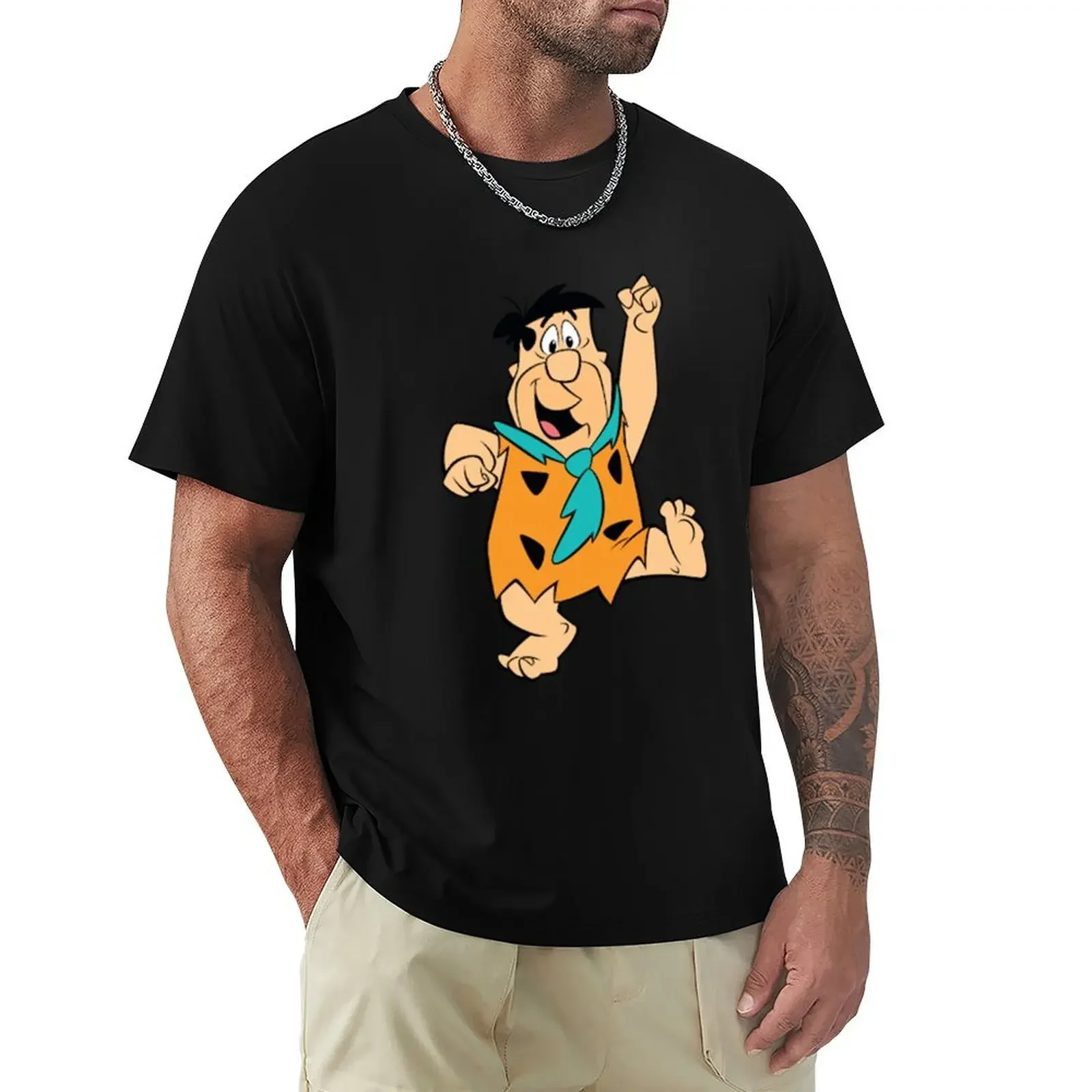 Flinstones Sticker Copy Copy T-Shirt shirts graphic tees baggy shirts oversized graphic tee plus sizes mens fashion