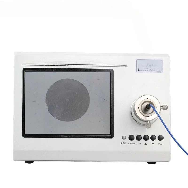 XY axis adjustable table type optical fiber end face detector, microscope magnification, jumper machine