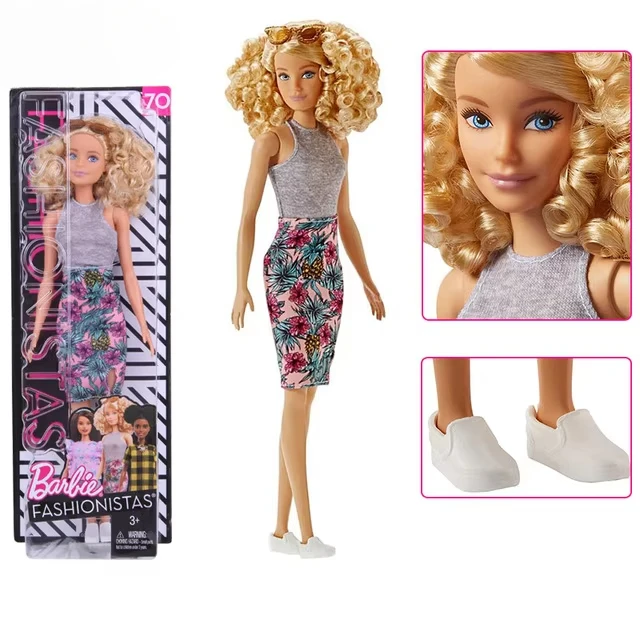 Original Barbie Dolls Sports Girls Fashionistas Chelsea Baby Fashion Clothes Kids Toys for Children Multi Joints Juguetes Gifts