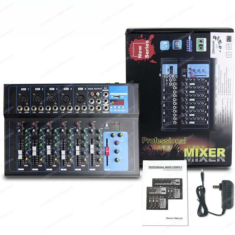 

Mixer bluetooth usb mixer DJ reverb effect stage sound bar wedding meeting performance