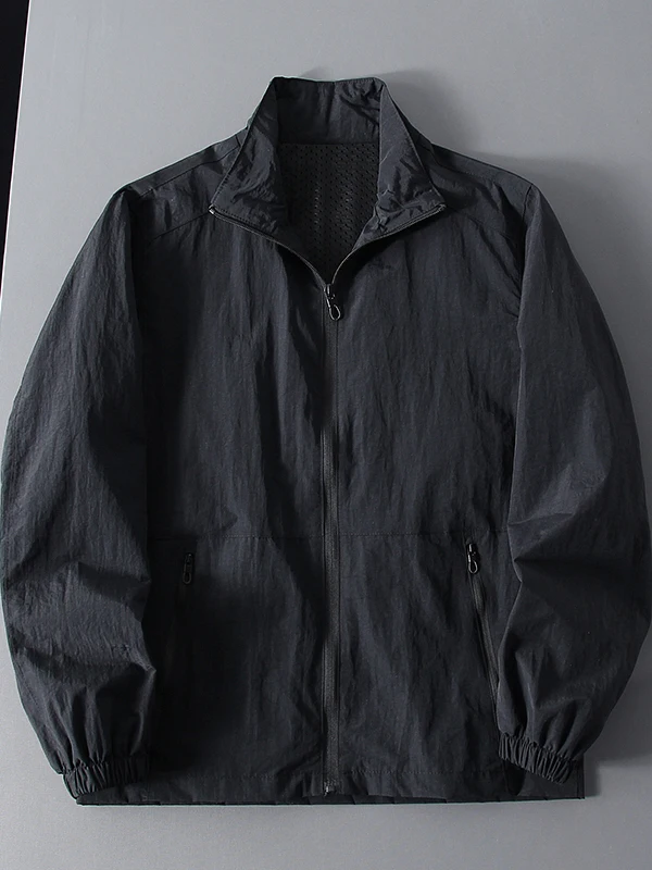 American Sle Outdoor da uomo casual colletto alla coreana antivento impermeabile Jaet Tee sartoria dimensionale primavera estate Faion