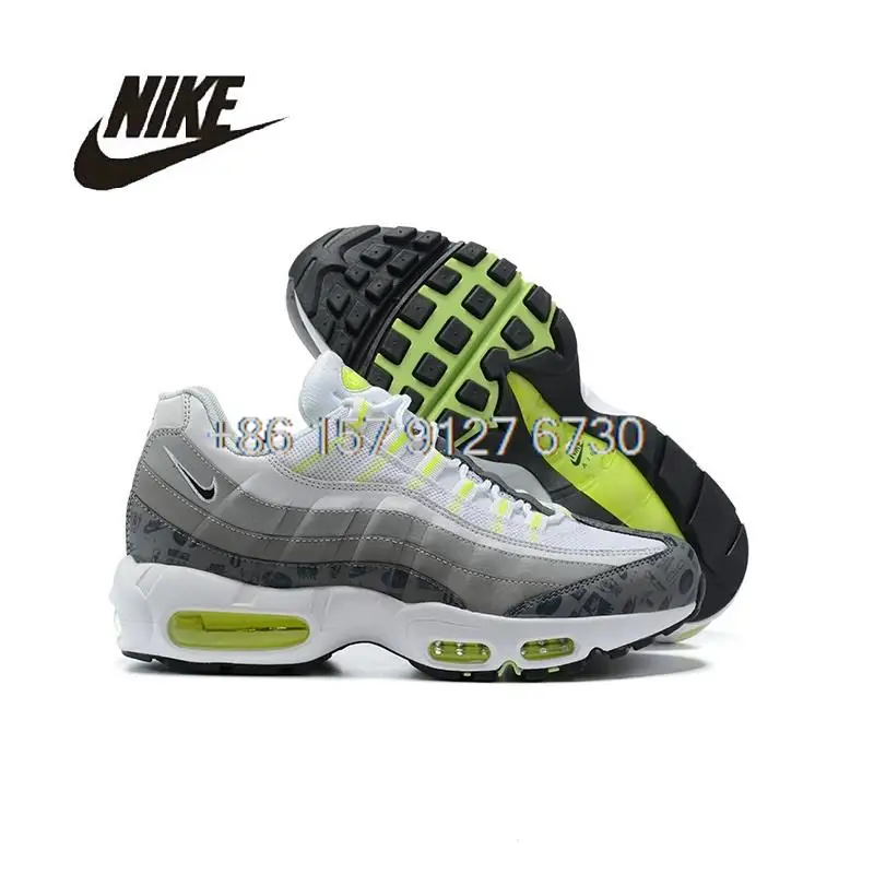 2023 New Arrival Nike-Air Max 95 Esportes ao ar livre Vermelho Preto Confortável Mulheres Homens Sneaker Running Shoes 36-46