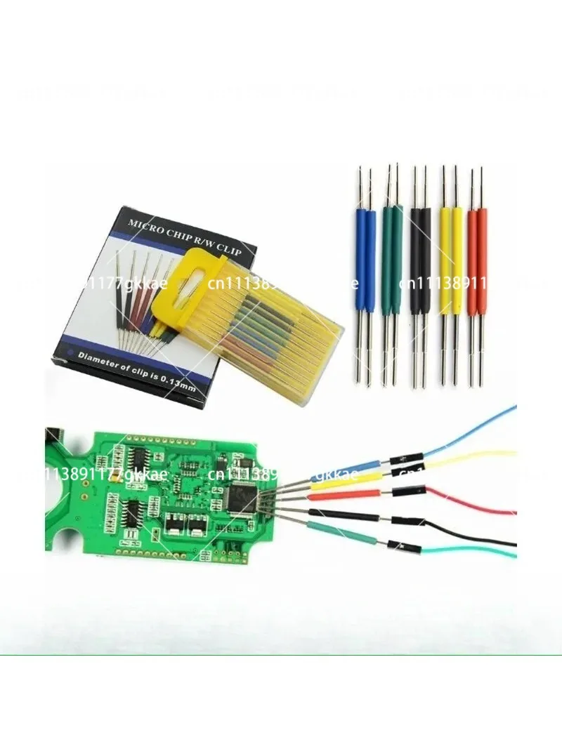 Universal Chip Clamp Micro IC Test Clip SOP SOIC TSOP MSOP SSOP SMD Pin Socket Adapter for Logic Analyzer