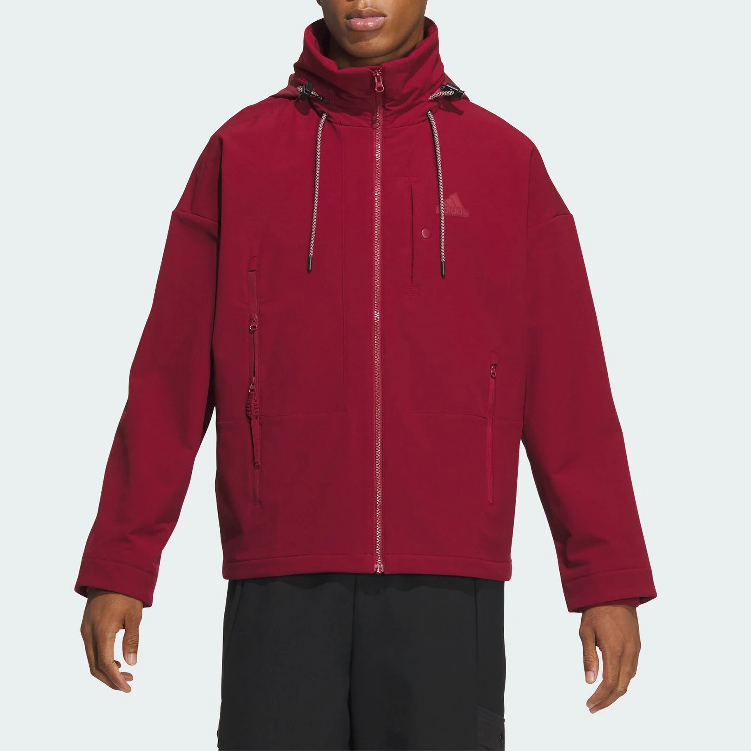 

Adidas Original FUSTL JKT 3 Men's Training Hooded Jacket IM9060