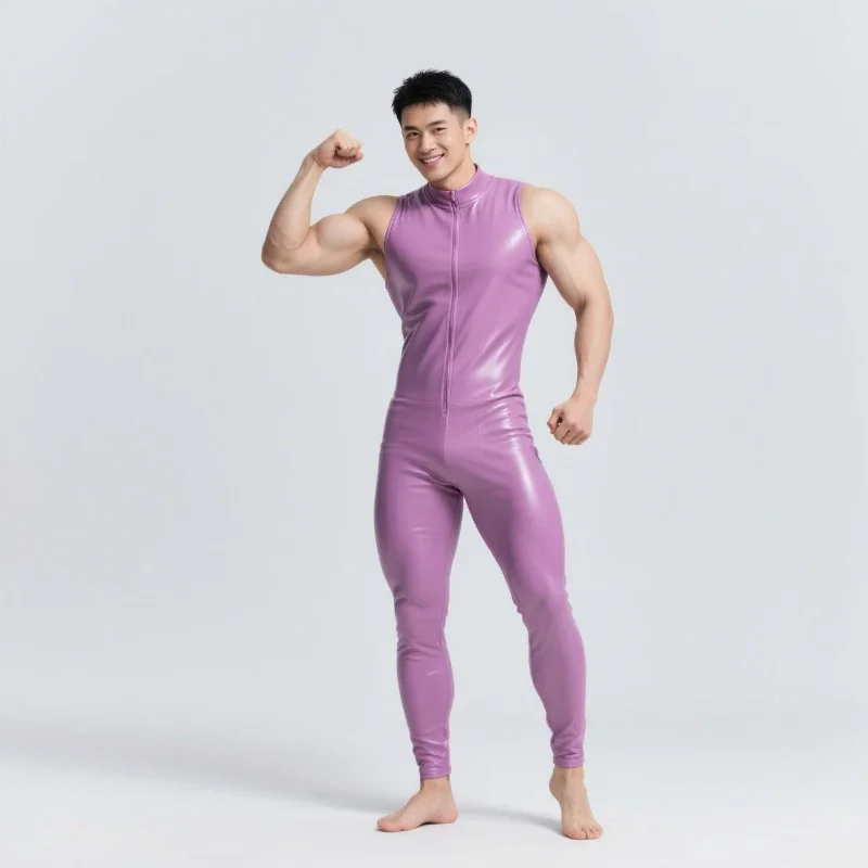 

Костюм для вечеринки, латексный резиновый комбинезон Gummi, косплей, чисто ручная работа, вечерние костюмы для косплея, спортивный купальник без рукавов