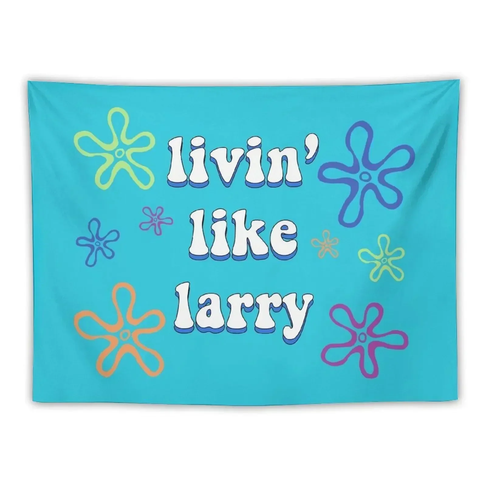 Livin' Like Larry Tapestry Aesthetics For Room Decor Home Tapestry