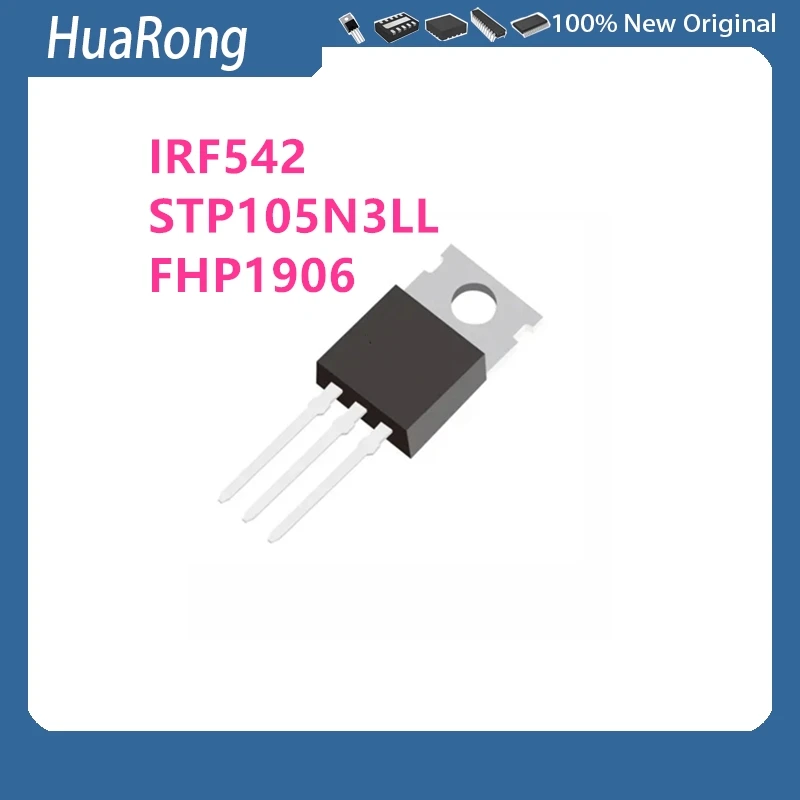 20Pcs/Lot  IRF542 P105N3LL STP105N3LL FHP1906 TO-220