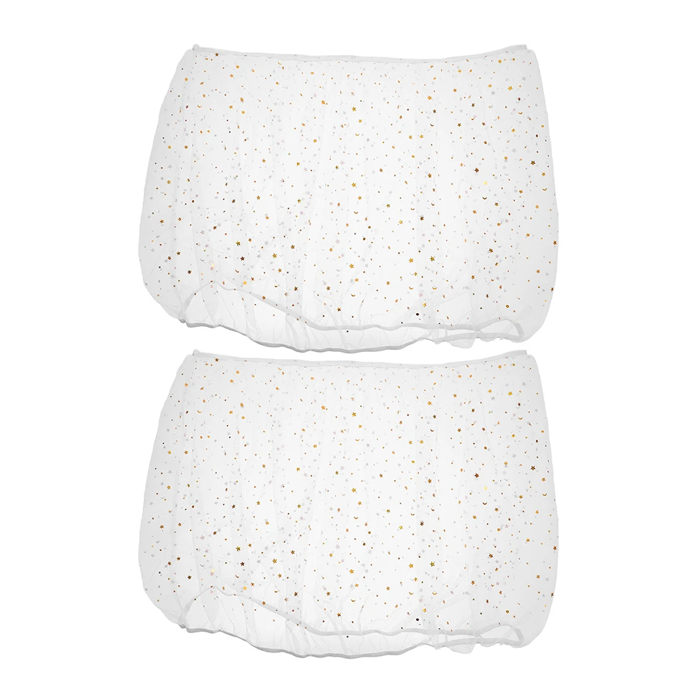 

2Pcs Bird Cage Cover Dense Mesh Debris Blocker Parrot Cage Accessories Indoor Use Easy Install Detach Bird Food Catcher