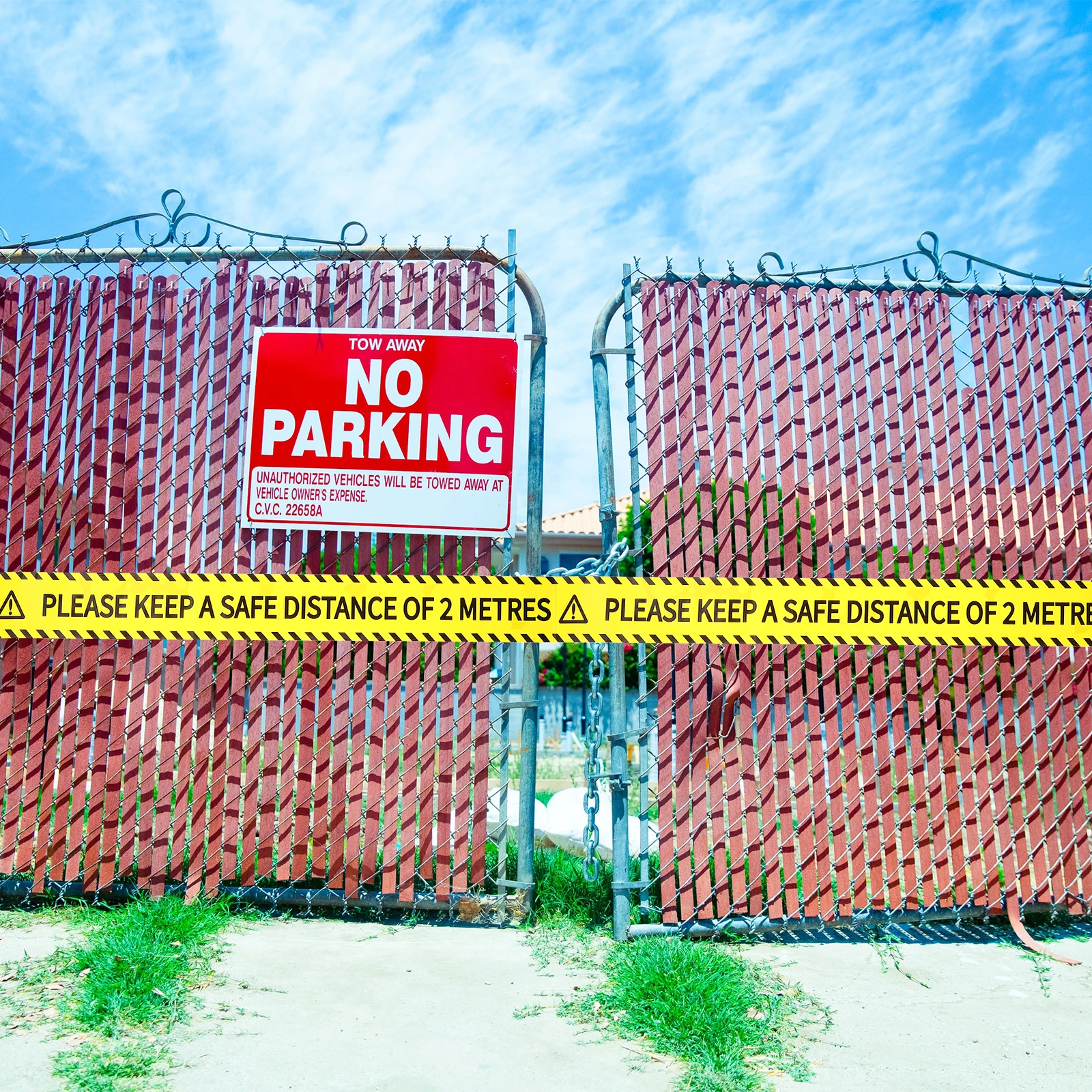 BOPP Adhesive Safety Tape Warning Sticker Black Letters Yellow Background Tear Weather Resistant Self Anti Slip Decor Caution