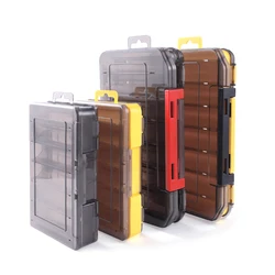 Fishing Storage Organizer Boxes Fisherman Tackle Bait Fishing Lures Trays Hook Tool Container Plastic Box For Carp Fishing Goods