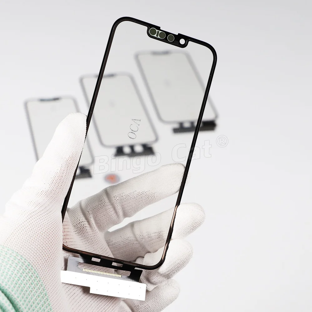 5 szt. Novecel 14 Pro Max OEM Bez Układów IC Digitizer Szkło Dotykowe Sprawdzane Wysokiej Jakości Zamiennik dla iPhone 12 11 Pro Max Dotyk z OCA Fi — zdjęcie 6