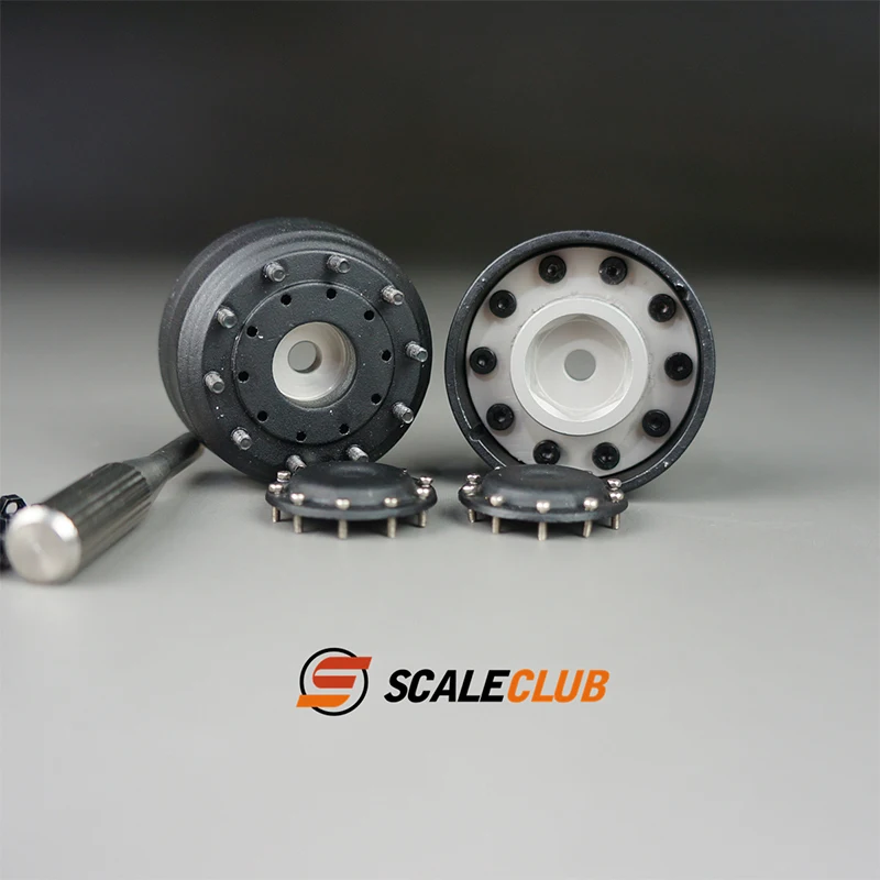 Scaleclub 1/14 타미야 트럭 원격 제어 모델 장난감 시뮬레이션 앞바퀴 허브 커넥터