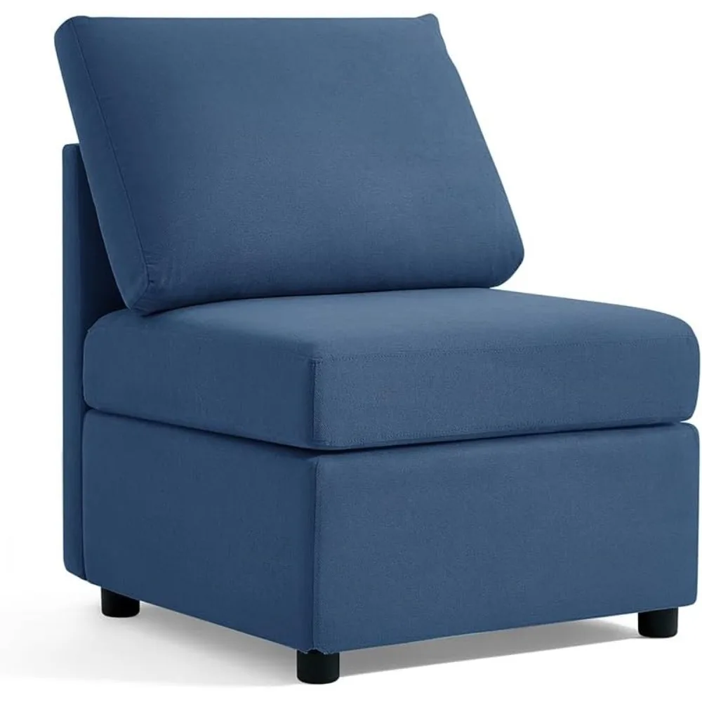 

Modular Sectional Sofa with Storage, Washable Sectional Couch, Covers Changeable, Single Couch Modular Chair to Extend Your Sof