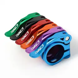 Serrure de tige de dégager de vélo multicolore en alliage d'aluminium CNC, serrure à dégagement rapide, 31.8mm, 34.9mm, nouveau, 1 pièce