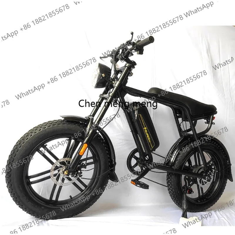 

Хит продаж: Электрический горный велосипед Super S6 с высокоскоростным редукторным двигателем, литиевой батареей 48В и гидравлическими дисковыми тормозами