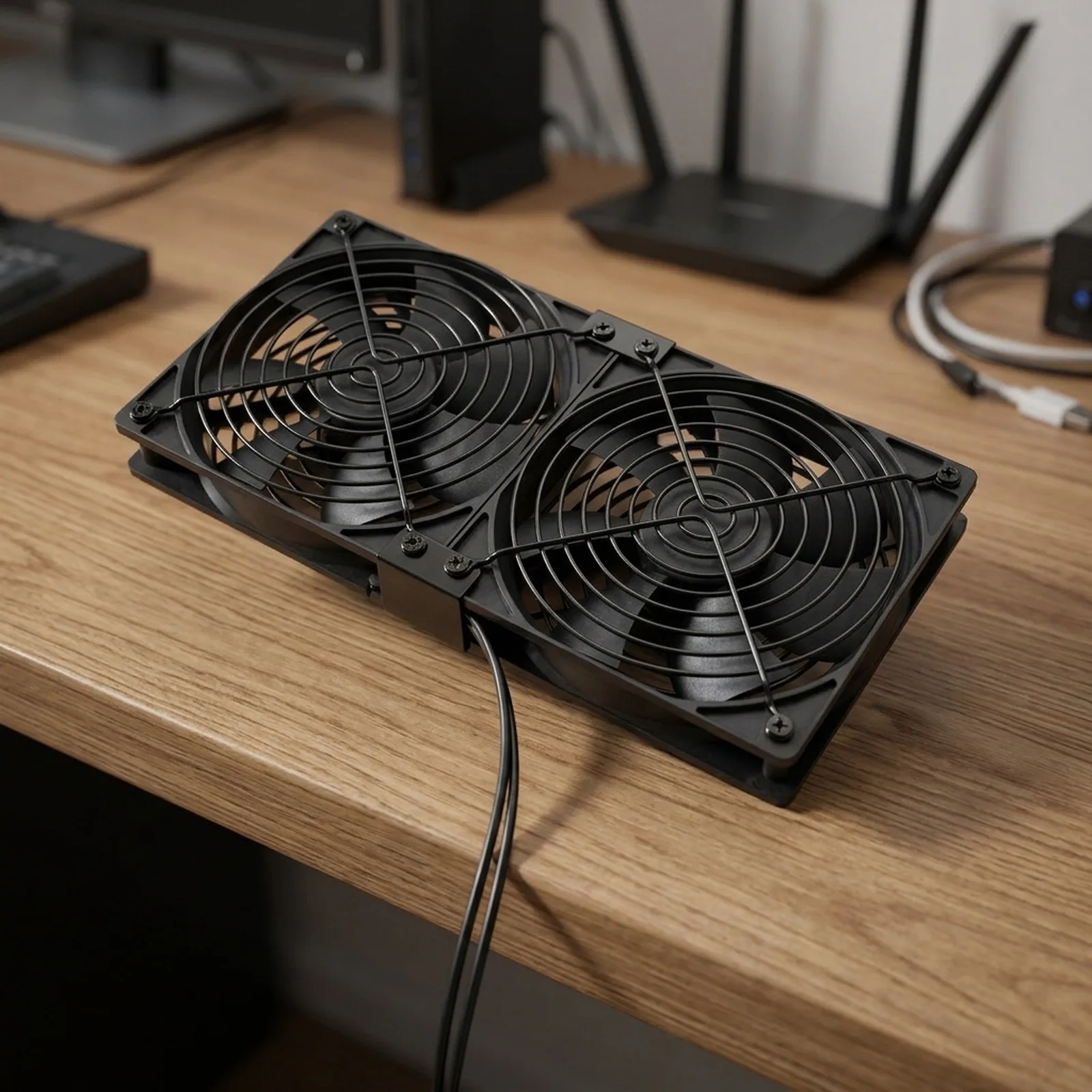 USB 3 Adjustable Silent Cooling Fan 120mm PBT For Router Air Purifier Cabinet Heat Dissipation Sensor