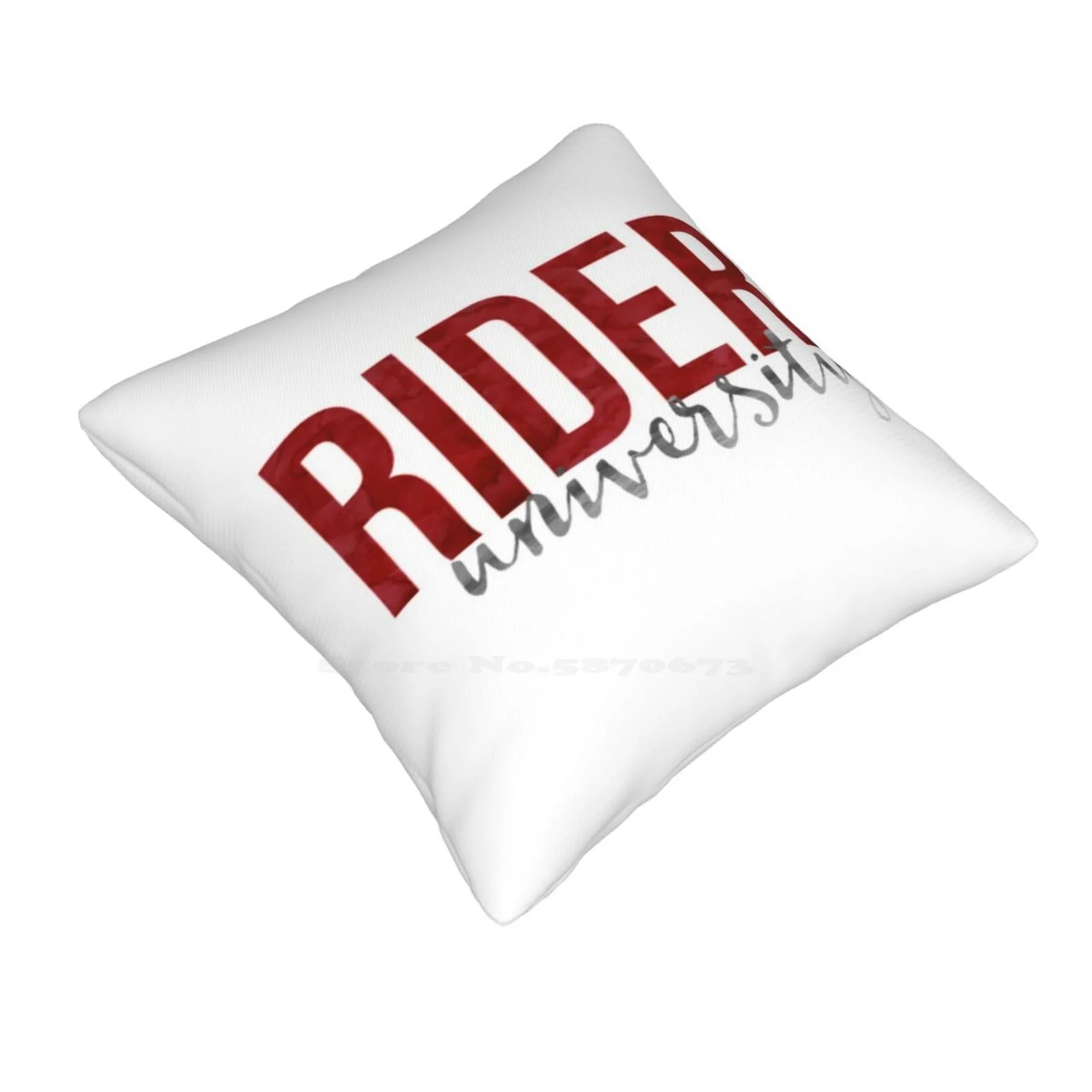 Rider University Fashion Sofa Throw Pillow Cover Pillowcase Rider University Pride Broncs Delaware Ramapo Montclair Rowan Tcnj