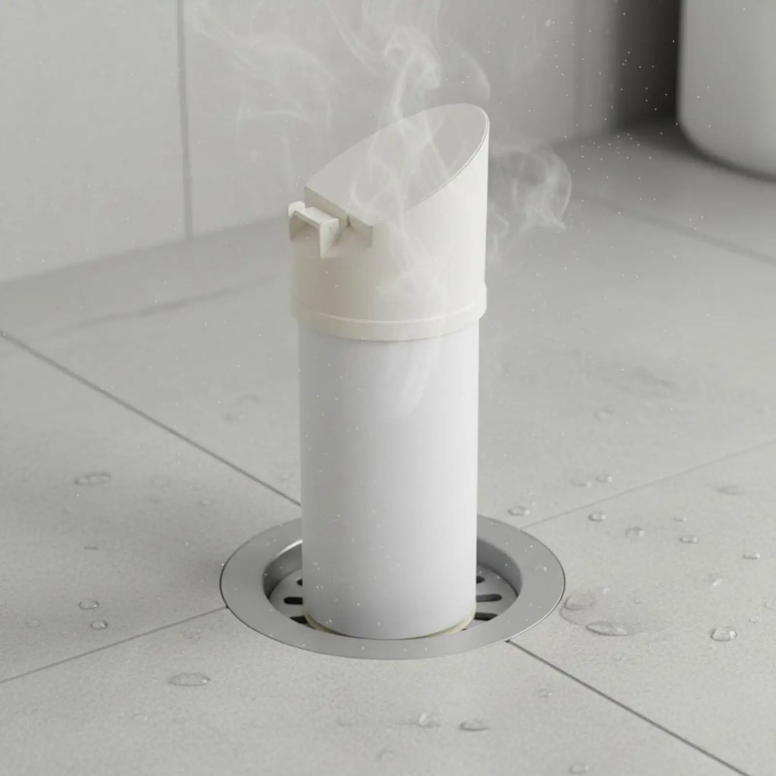 PVC Drain Pipe Flap Cap Long-Lasting Plumbing Hardware Easy Installation