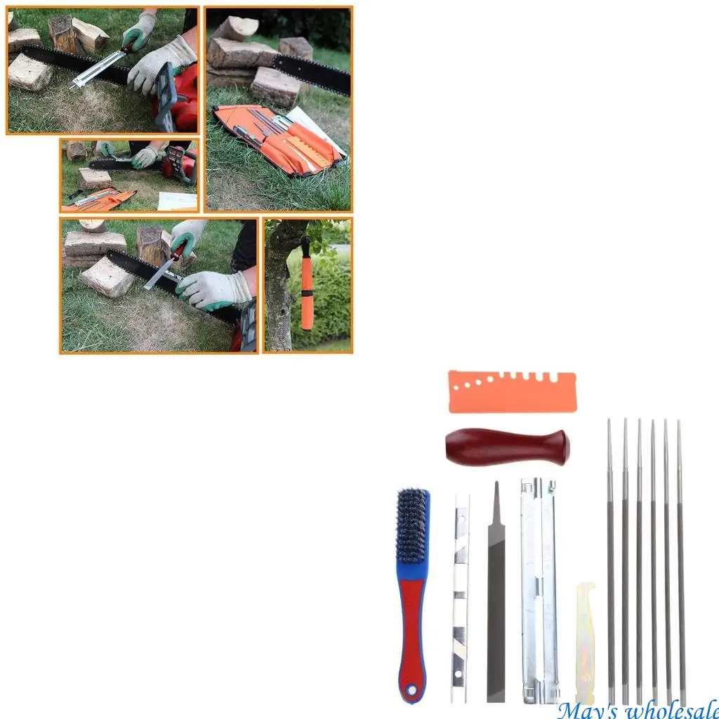 

Convenient 13Pcs Chain and File Set for Cutting and Shaping 448A