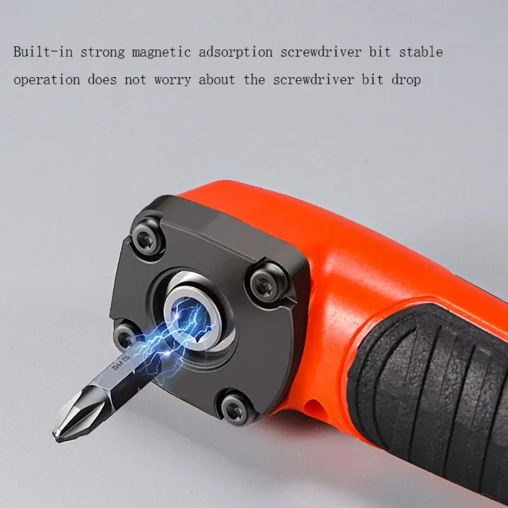 

1/4 Inch 90° Drilling Adapter Magnetic High Torque Drilling Shank Adapter Hex Anti-slip Handle Drill Attachment Carpentry