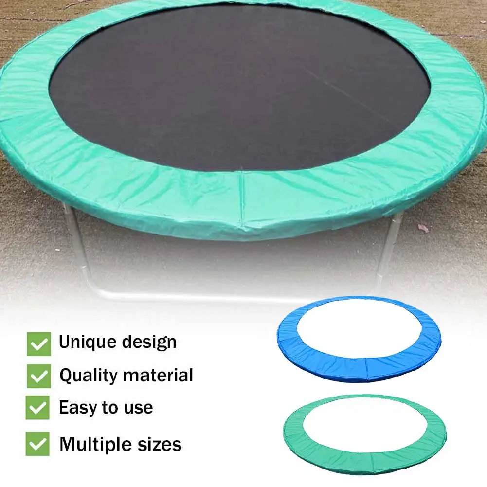 New Universal Replacement Trampoline Safety Pad Mat Waterproof Trampoline Accessories Spring Protection Cover Fits 6ft 8ft 10ft