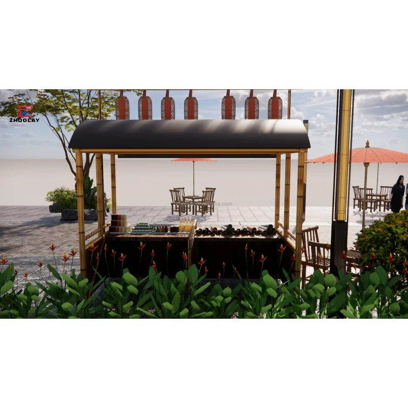 custom.Market Cupcake Stand Activities Stall Night Market Food And Snack Up Shop Multifunctional Sales Shelves