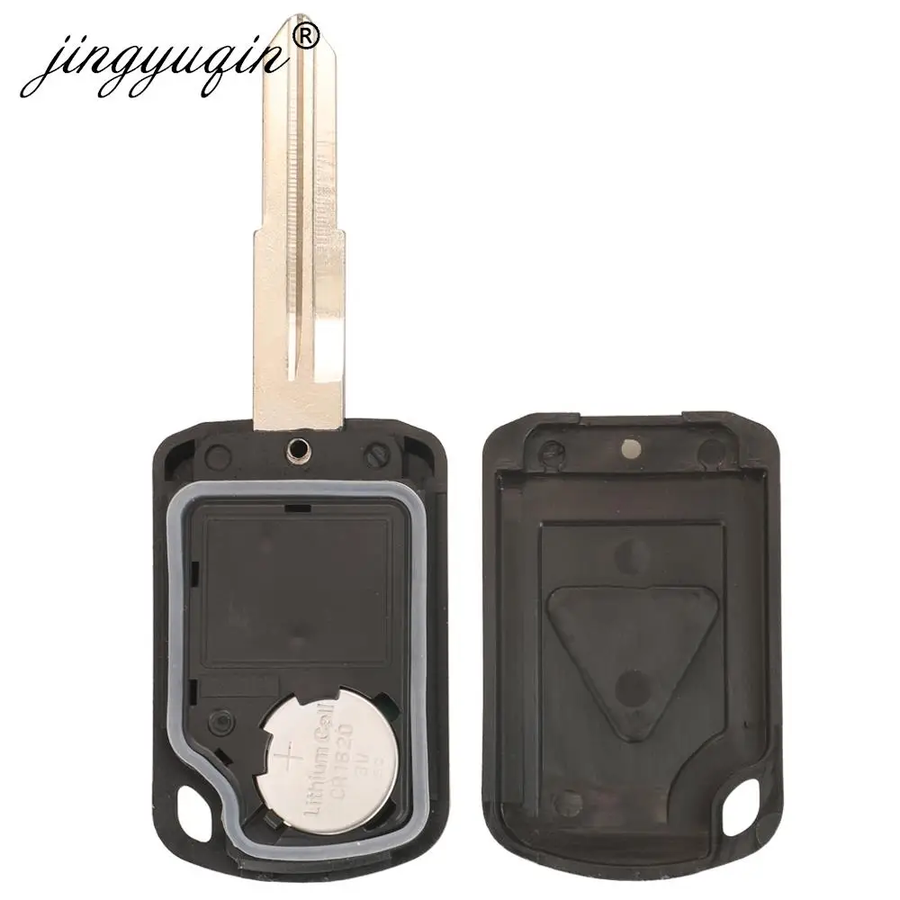 jingyuqin P/N: 6370B941 Remote Car Key Head 433MHz ID46 for Mitsubishi ASX Mirage Outlander 2016 2017 2018 J166E PCF7941 Chip