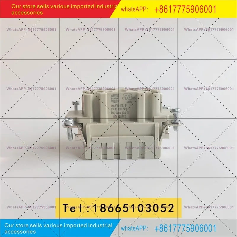 09330102716 HARTING HARTING Heavy Duty Industrial Connector HanES Female Plug 10 Pins