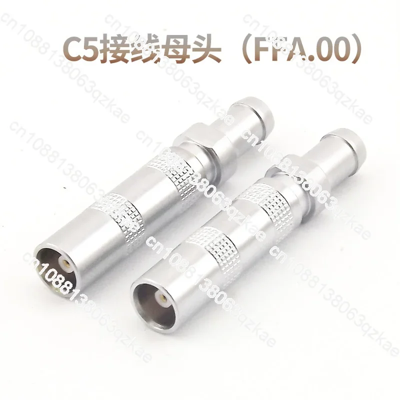 C5 wiring female connector to FFA.00 ultrasonic probe wire connector female base thickness gauge flaw detector