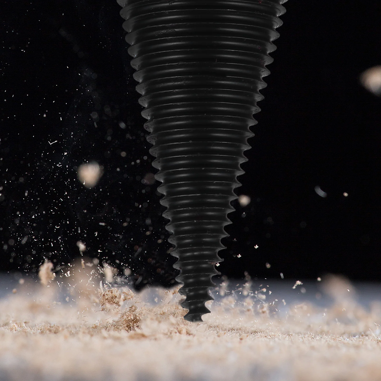 

4Pcs Hardening Treatment Firewood Drill Bit Set Durable Precision Grooved Anti-Skid Design Save Home Camping Farm