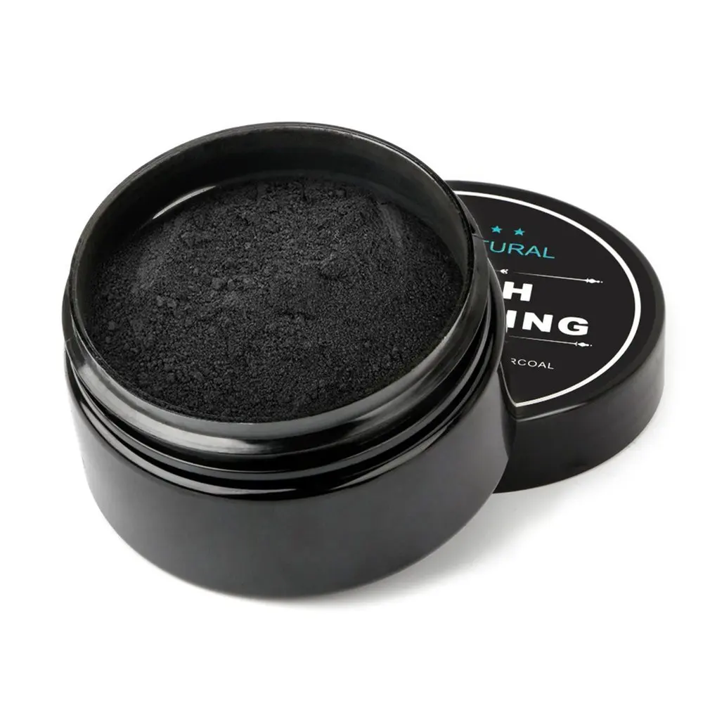 30g Natural Teeth Whitening Powder Activated Organic Charcoal Powder Polish Teeth Clean Strengthen Teeth Whitener Oral Hygiene