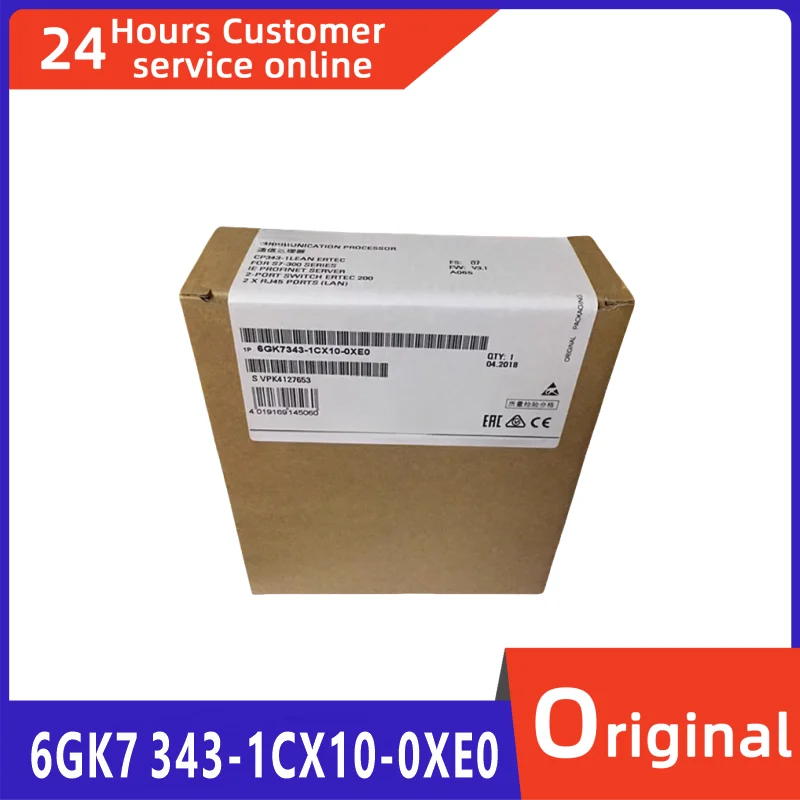 

Новый модуль оригинальной коммуникации 6GK7 343-1CX10-0XE0 6GK7 343-1EX21-0XE0 6GK7 343-1EX30-0XE0 6GK7 343-5FA00-0XE0