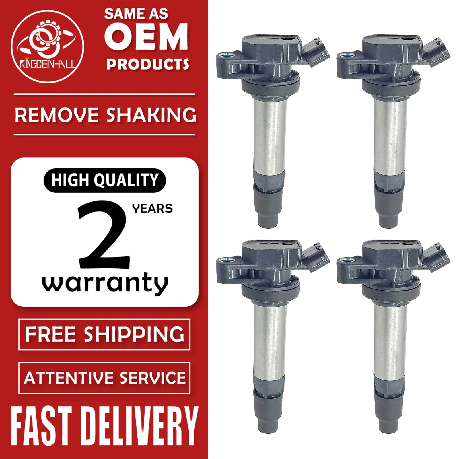 

Ignition Coil Compatible with RENAULT MEGANE I1998-2001 RENAULT CLIO I 1991-1996 Replacement Of 3603040-28K