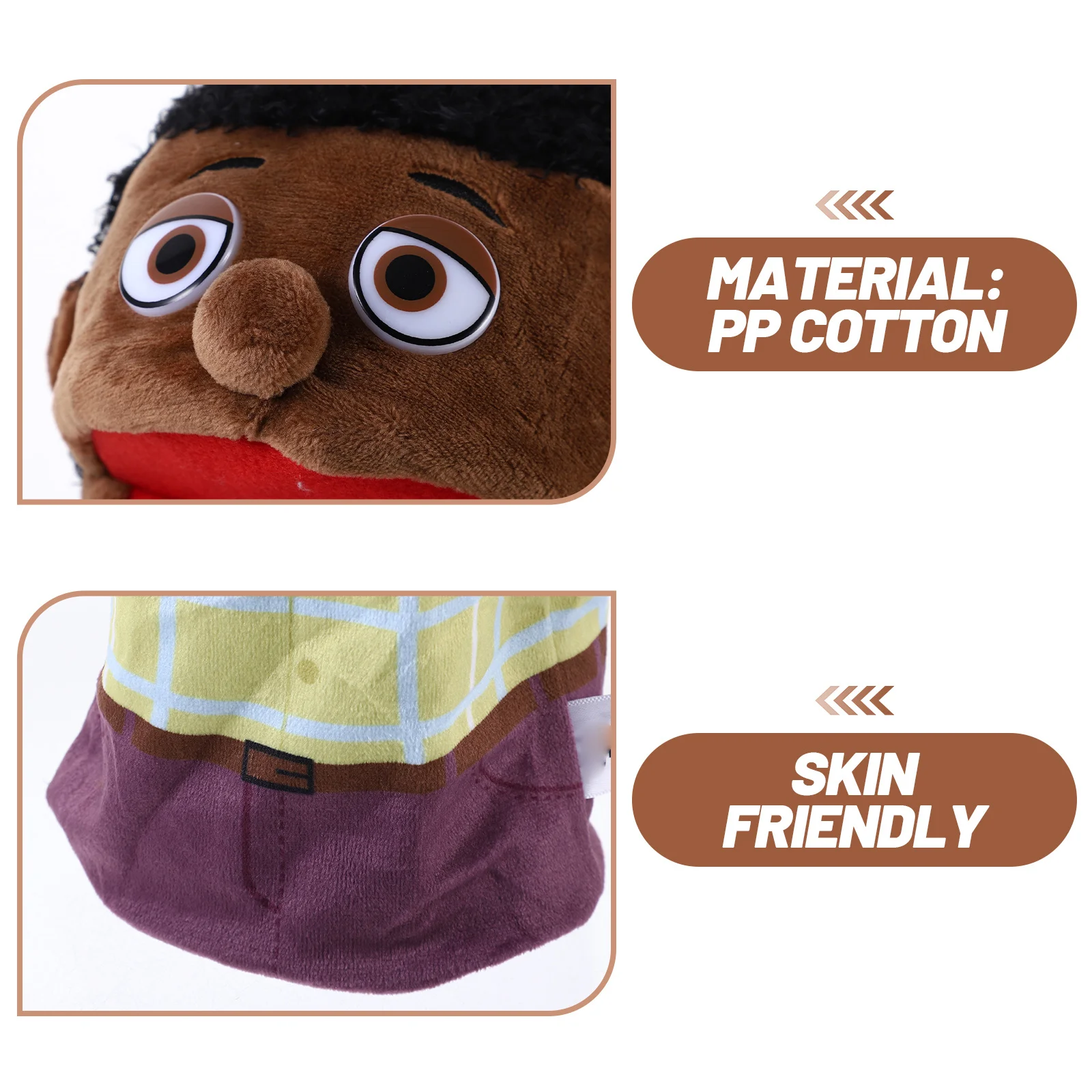 1 Marionetta da Mano Personaggio dei Cartoni Animati Figura Creativa per Raccontare Storie Marionette Realistiche