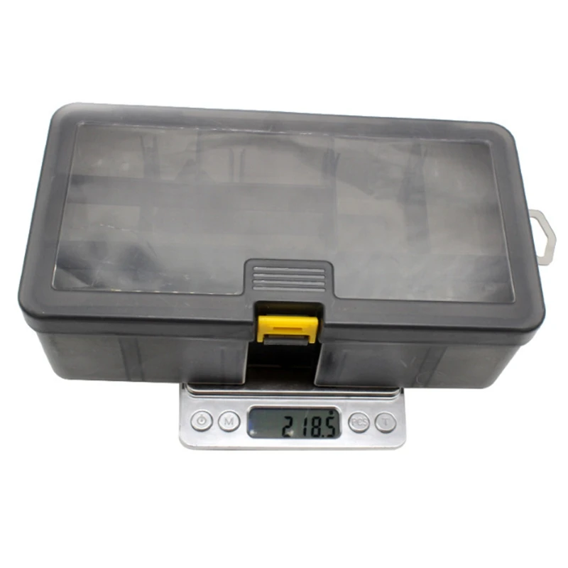 

CGDS-Double Layer Fishing Tackle Box Lures Bait Storage Case Organizer Container Organizer Container Accessories