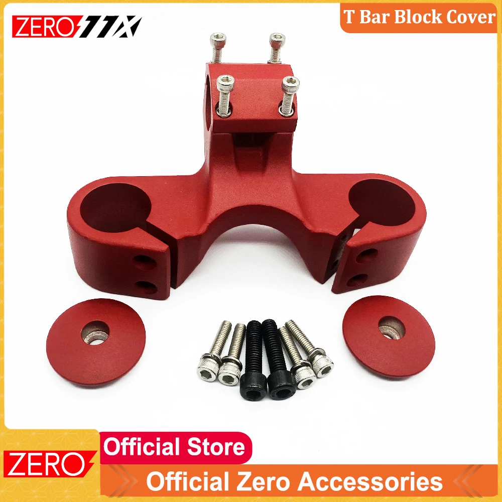 Free VAT Tax Original Zero 11X Electric Scooter T Bar Block Cover Zero 11X T Bar Block Body Spare Part Official ZERO Accessories