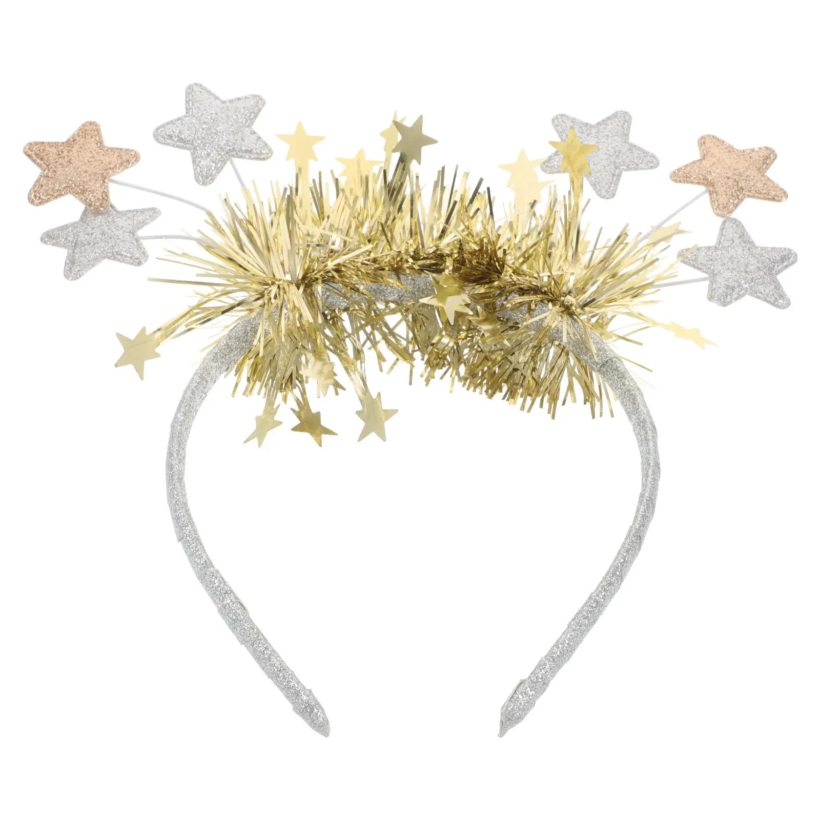 

Star Headband Star-Themed Hairband Glitter Thin Headband Party Hairband Celebration Festival Headwear Star Headpiece