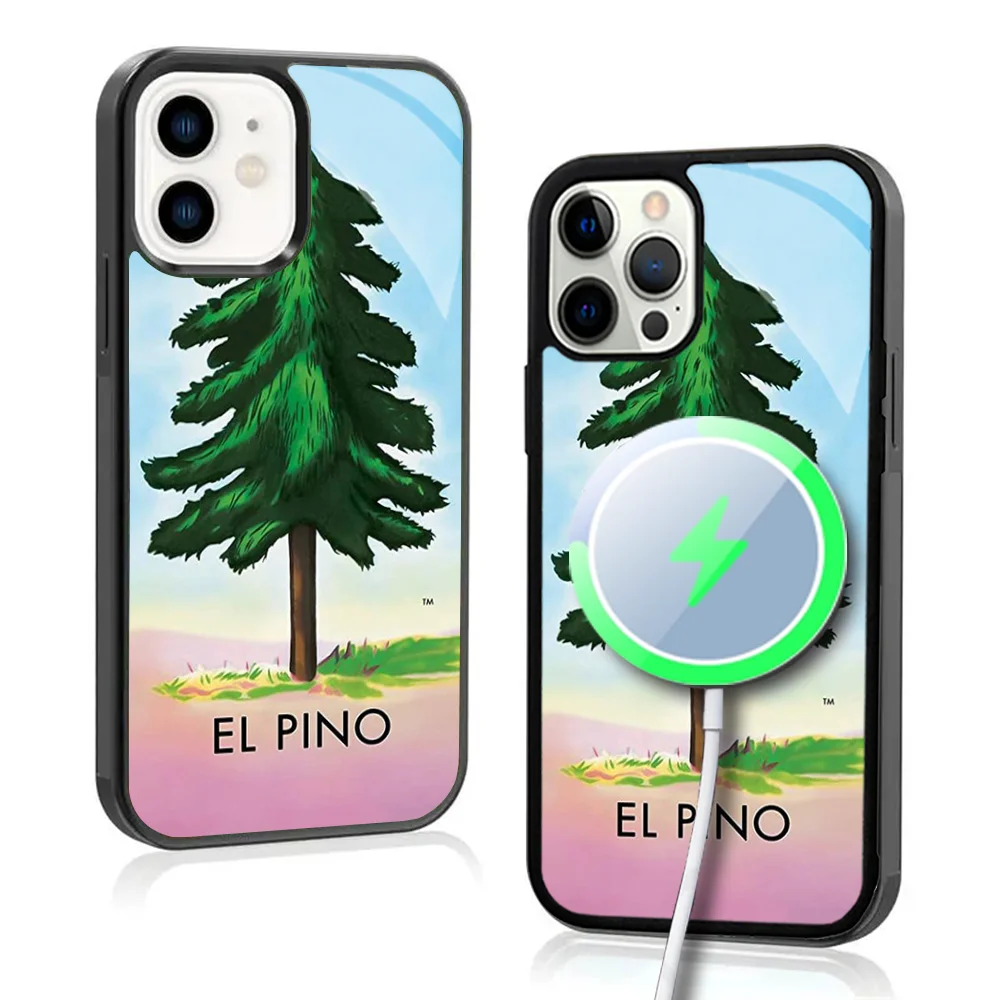 Mexican Bingo Loteria Phone Case For IPhone 16 15 Pro Max Case 14 Plus 13 12 11 Magesafe Magnetic Wireless Charge Cover