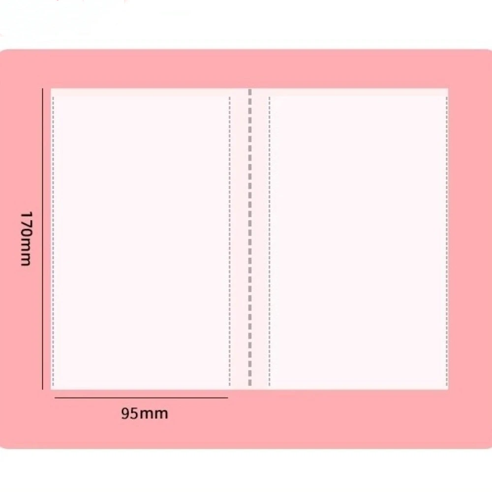 New Large Capacity Cash Savings Book Magnetic Snap PU Financial Management Wallet Coins Wallet Financial Management